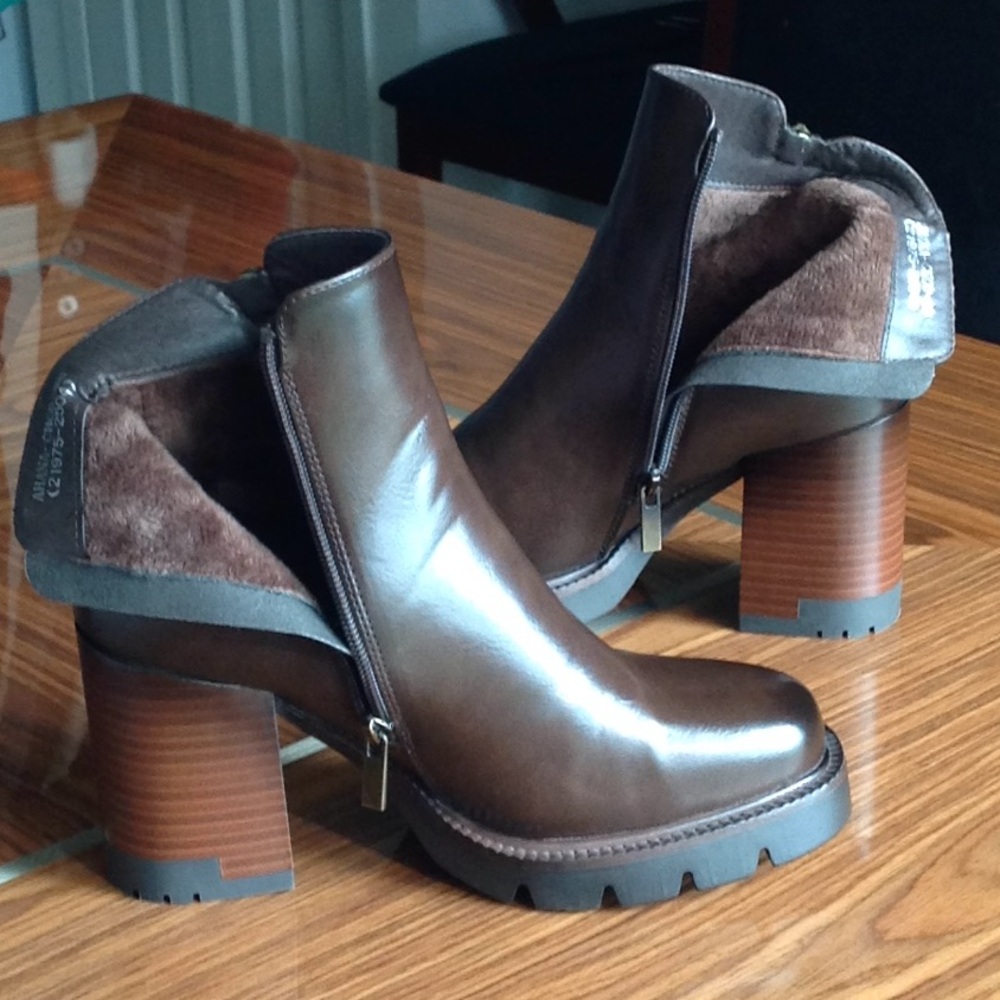 🔴 Patrizia - Spring Step 'Ahana' Chocolate Bootie - Picture 4 of 10